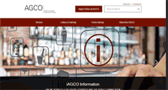 Desktop Screenshot of agco.on.ca